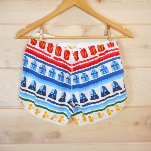 Hanna Andersson Women’s Shorts Pajamas Sleep XS Star Wars R2D2 Darth Vader - Picture 2 of 8